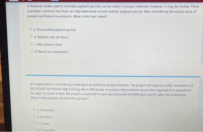 this is project management question. please
