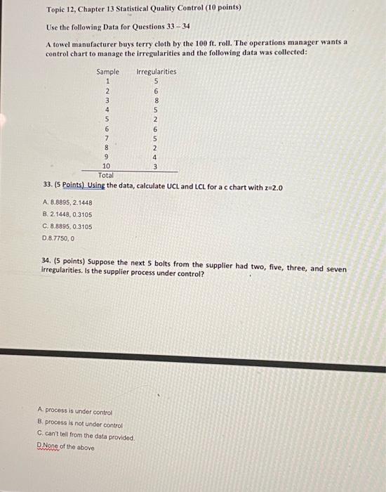 22. (6 points) Topic 6 Chapter 11 A processor
