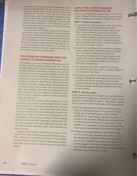 please answer this by using the three step