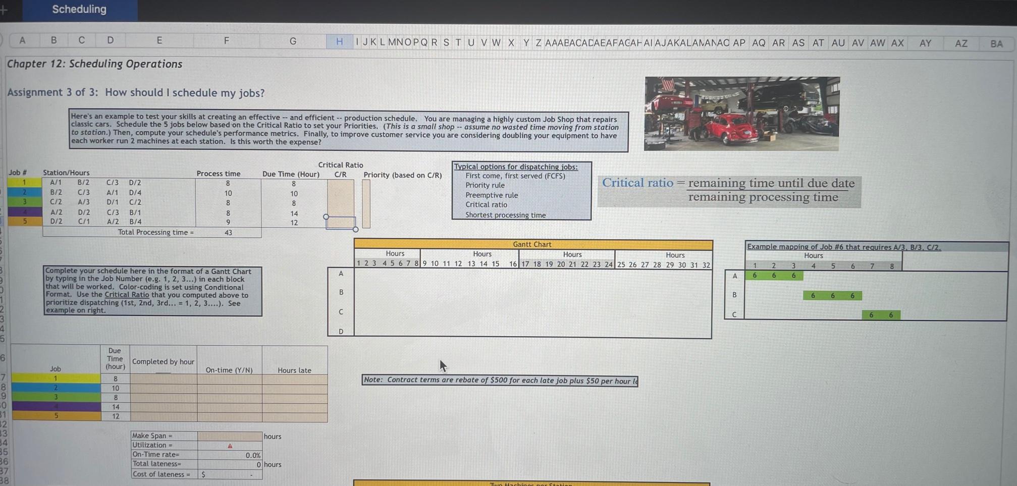 Scheduling A B. D E F G H I JKL MNOPQRSTU V W X Y