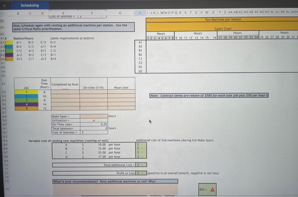 Scheduling A B. D E F G H I JKL MNOPQRSTU V W X Y