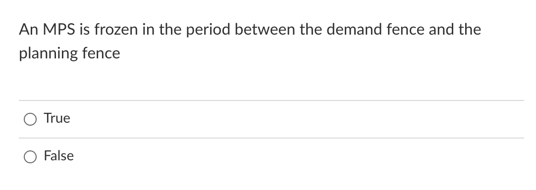 MPS is an aggregate plan while SOP is the
