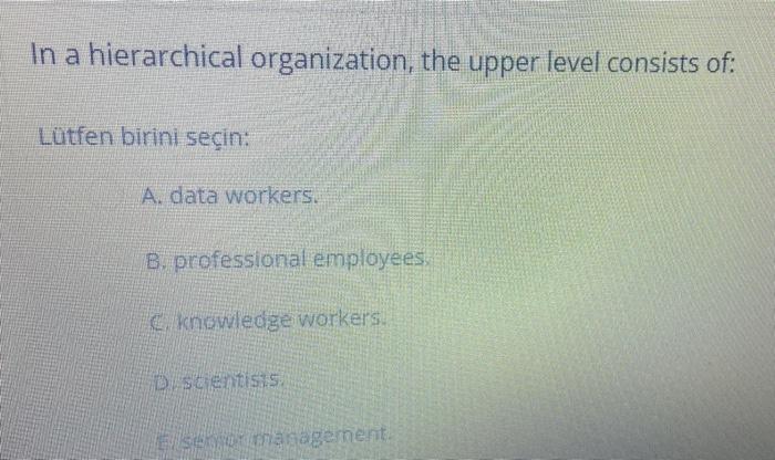 Data Management technology consists of which of