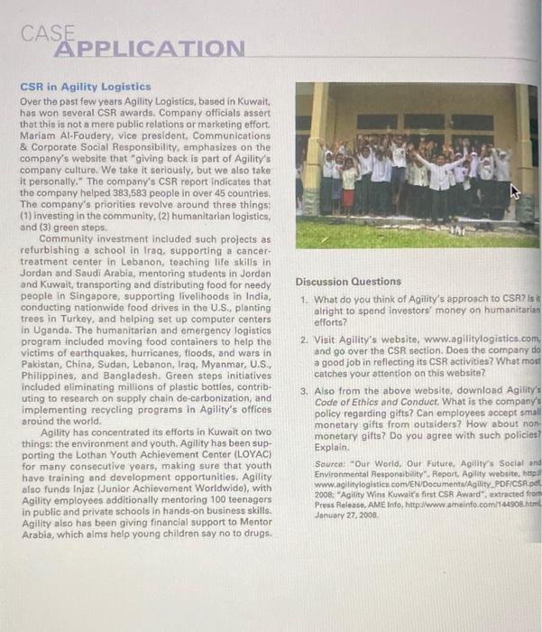 Here you should explain how the case relate to