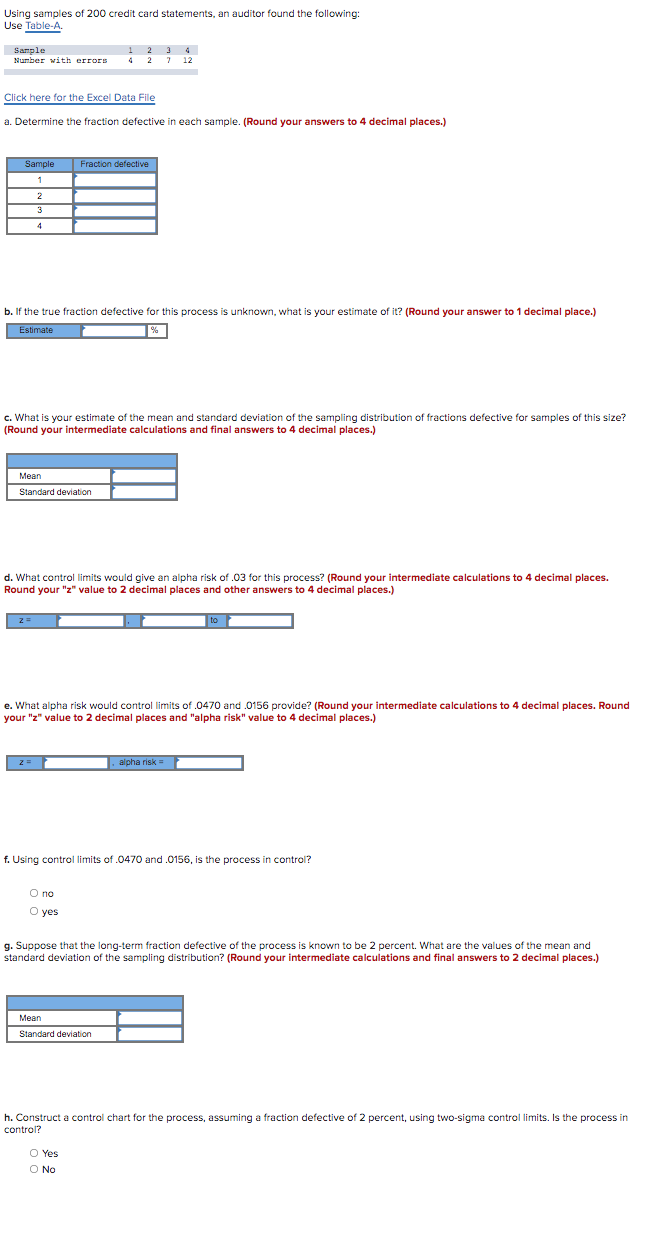 I just need help on questions e through. h .