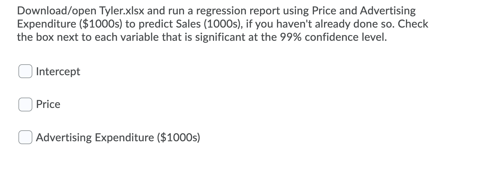 B u E F G I H SUMMARY OUTPUT Regression