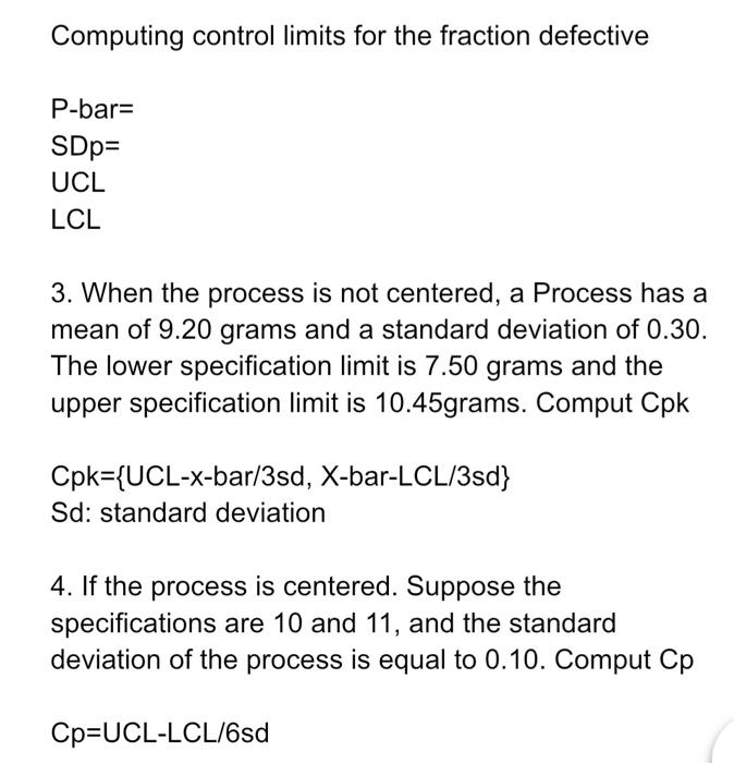 2. A p-chart is a control chart for attributes,