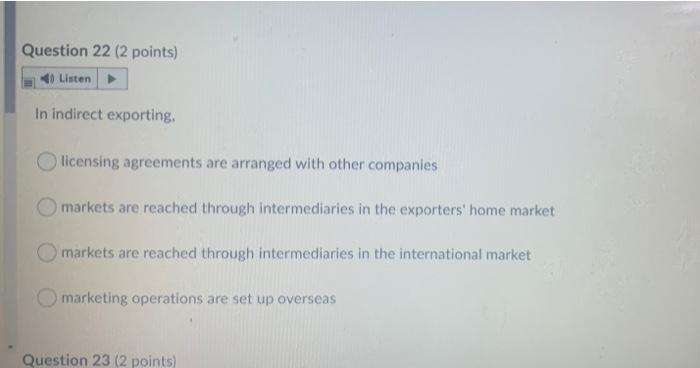 i need this fast please Question 21 (2 points)