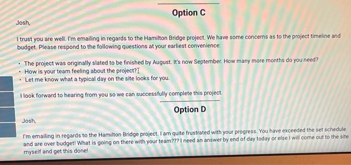 Progress Report 1 Information Gathering Email