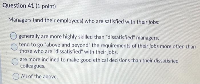 Question 40 (1 point) In order to develop an