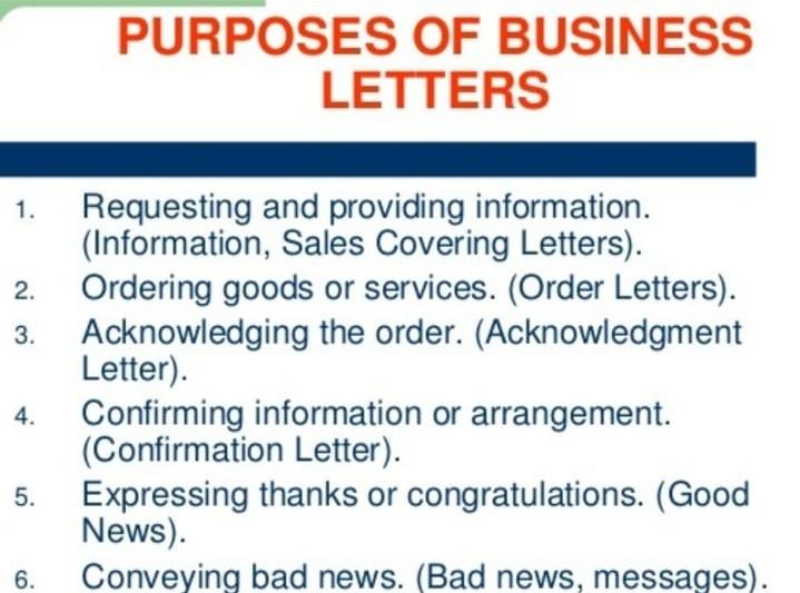 Draft a Business letter using the templates