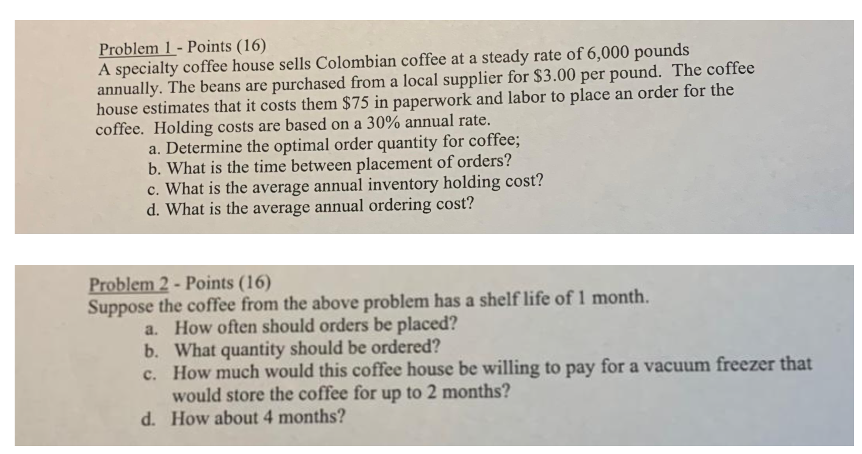 READ THE QUESTION And DONT POST something that