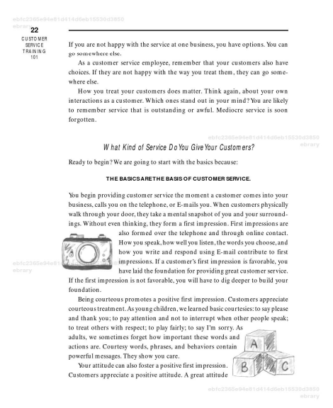 This week you were tasked with reading Baby Steps