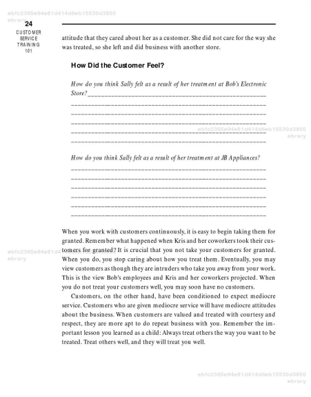 This week you were tasked with reading Baby Steps