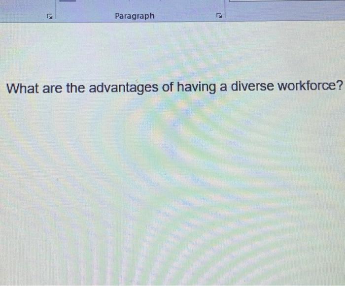 KT Paragraph 3 What are the advantages of having