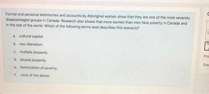 Sociology Formal and personal testimonies and