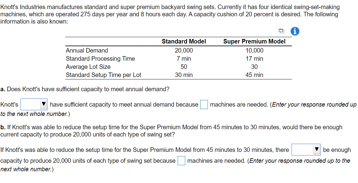 Knott's Industries manufactures standard and