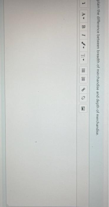 plain the difference between breadth of