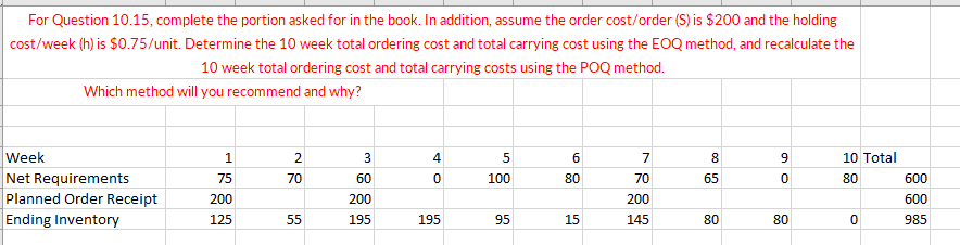 I need help answering the part in RED . All other