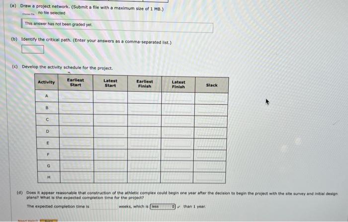 please fill out empty boxes. anwsers only
