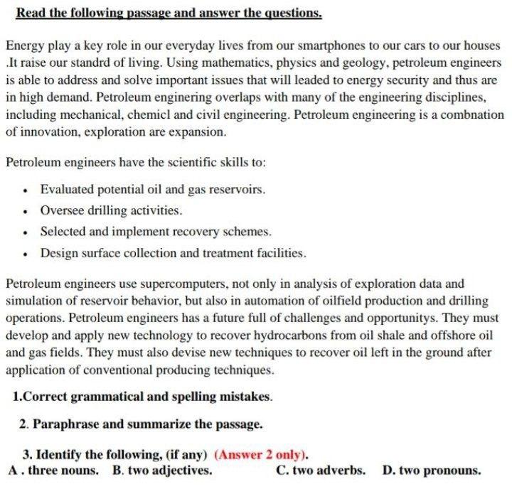 I need answer quickly. Read the following passage