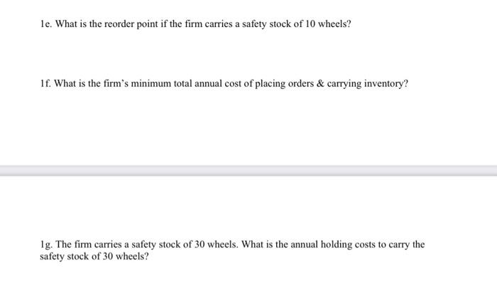 Please show steps! 1) A firm orders on average