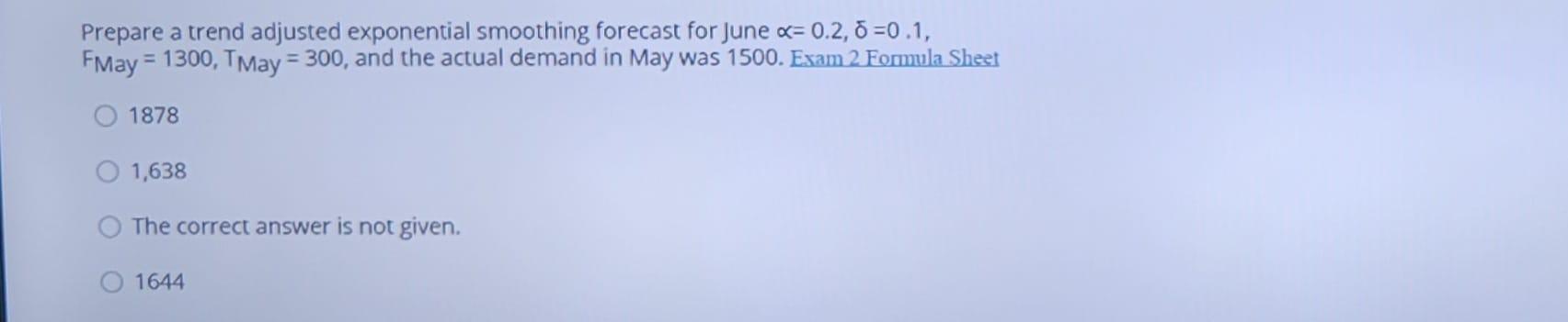 Jane determined that an SKU's average forecast
