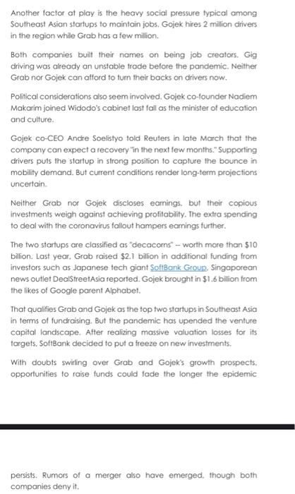 hi Question : 1. By breaking down its various