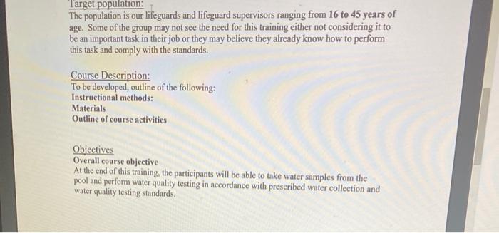 it is based on the Dirty pools case study and the