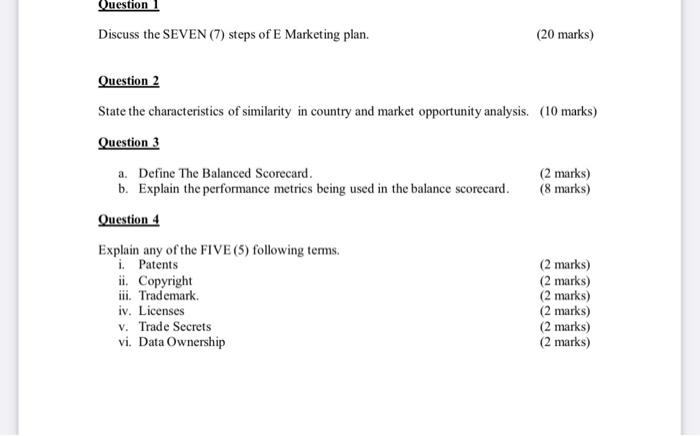 PLEASE HELP ME TO ANSWER QUESTION 1 PLEASE HELP