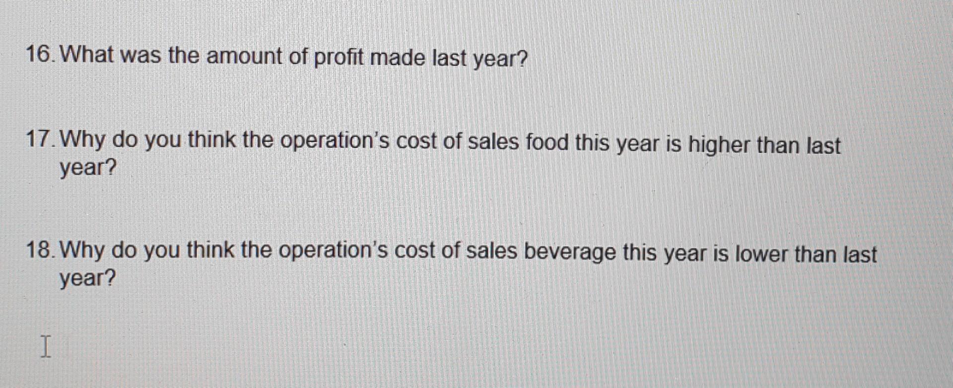 PART IV: CASE STUDY (Total 36 marks, 2 marks