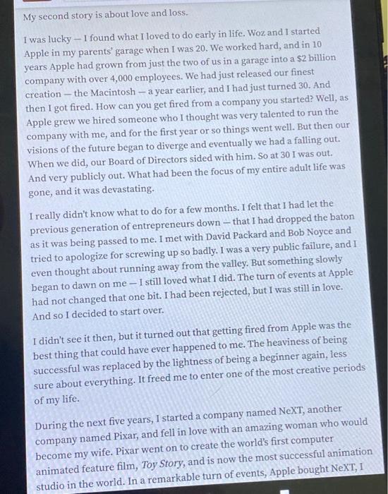 Do you feel the speech was well-organized? Why or