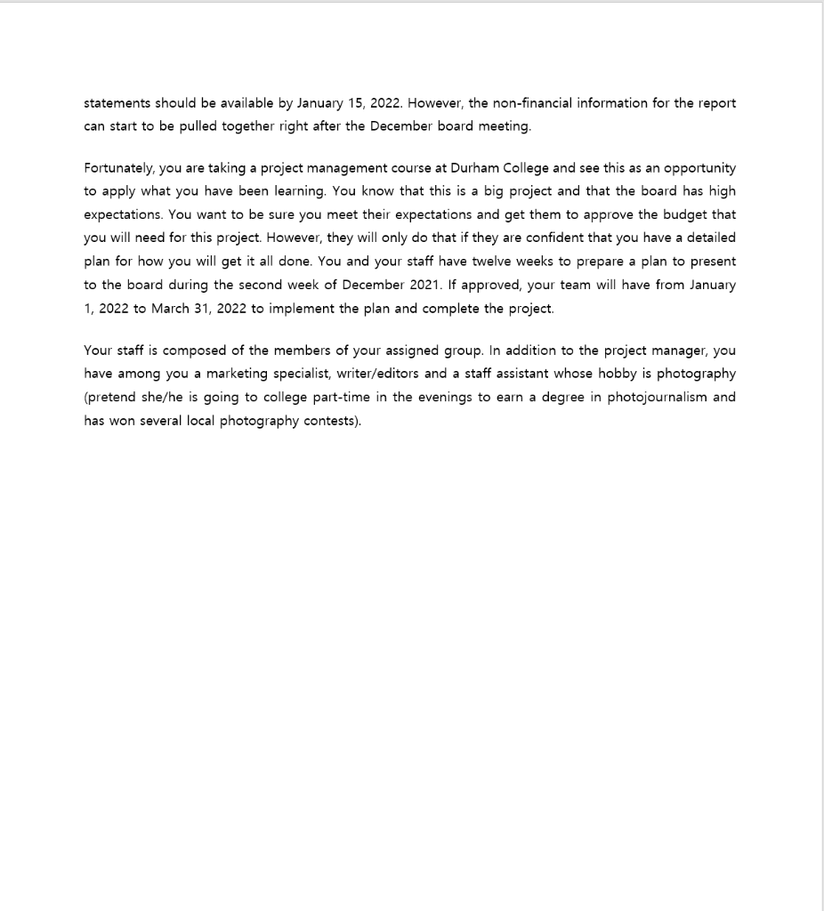 CASE STUDYGroup Assignment & Presentation A