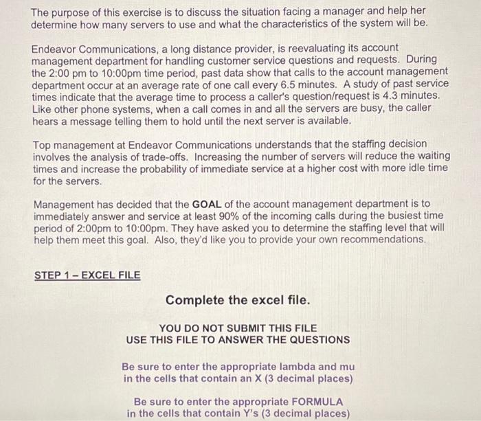 Need help completing this chart on this excel