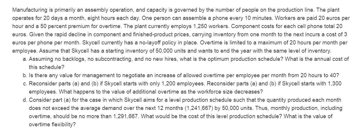 Please answer question #2 1. Skycell, a major