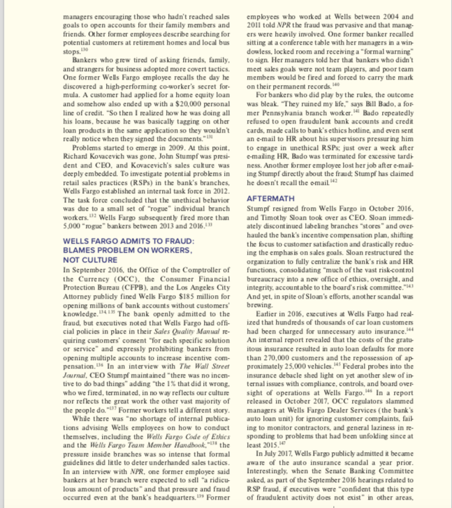 \ ONE QUESTION ONLY: Using the competing values