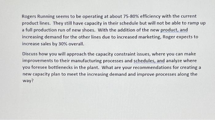 Rogers Running seems to be operating at about