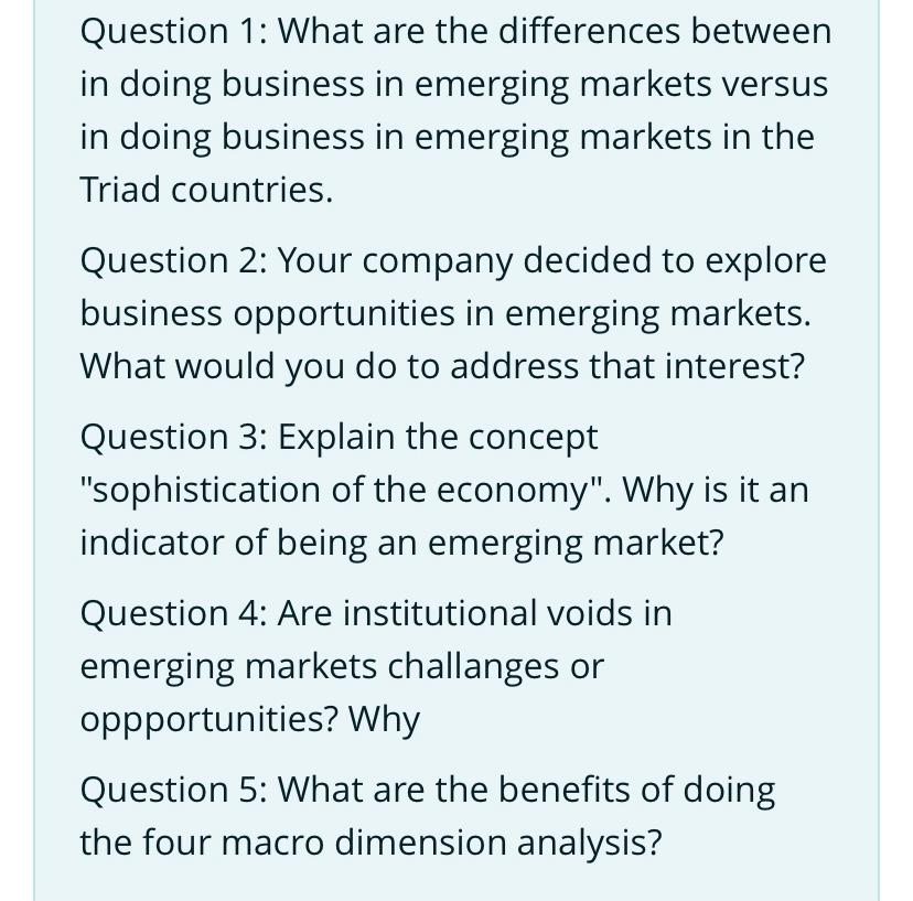 What are the differences between in doing