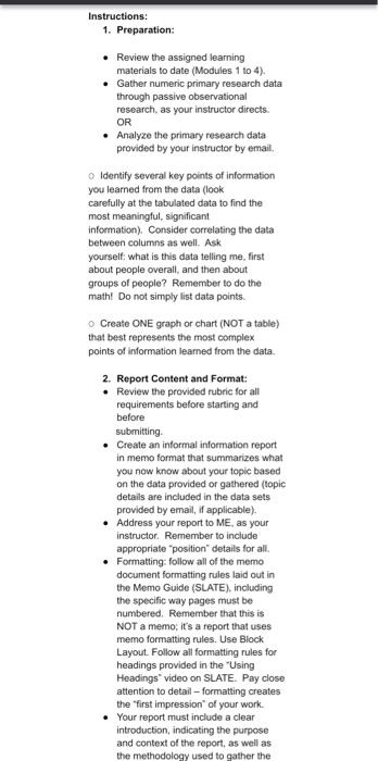 Topic: Observations on a supermarket