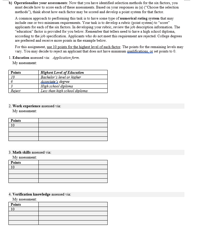 Introduction to Employee Selection Many people
