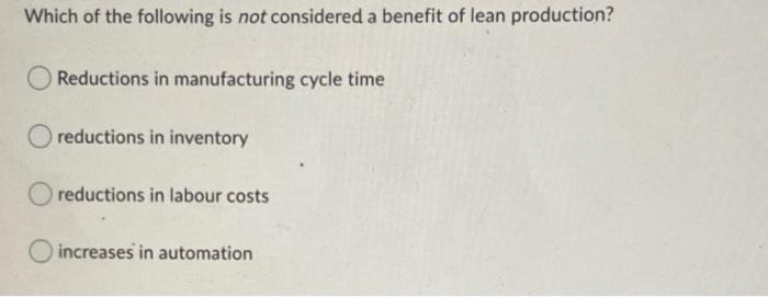 Which of the following is not considered a