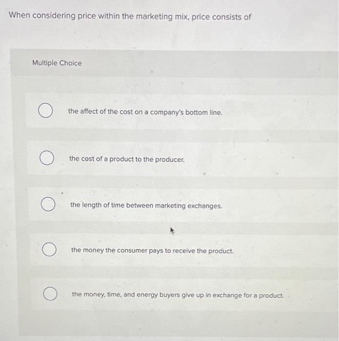 Value cocreation refers to Multiple Choice