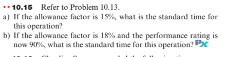 Problems Note: PX means the problem may be solved