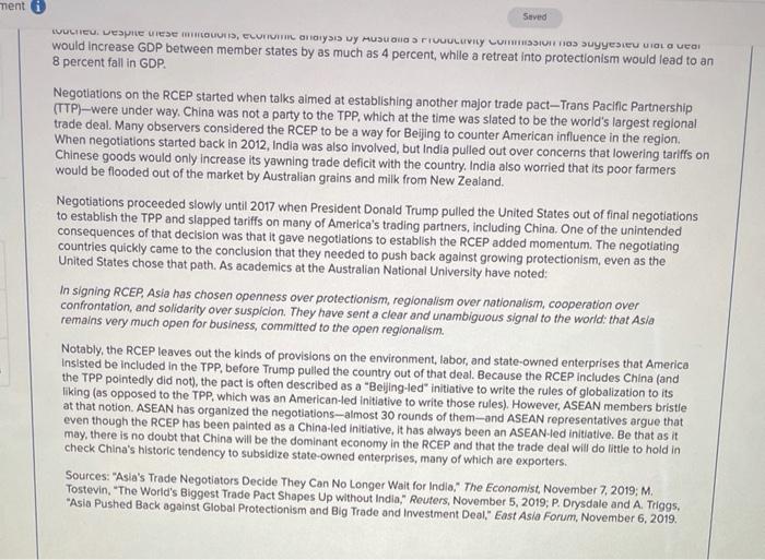 O Required information 1. Chapter Opening Case: