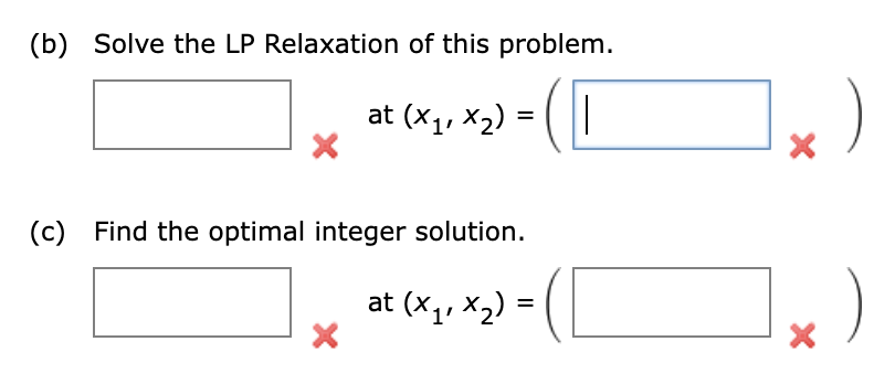 Consider the following all-integer linear