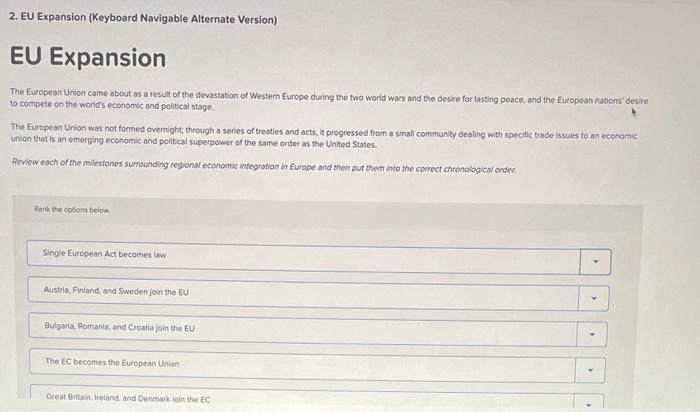 2. EU Expansion (Keyboard Navigable Alternate