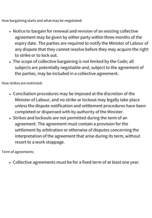 Case Study 1: Recognition Under the Canada Labour