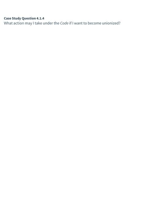 Case Study 1: Recognition Under the Canada Labour