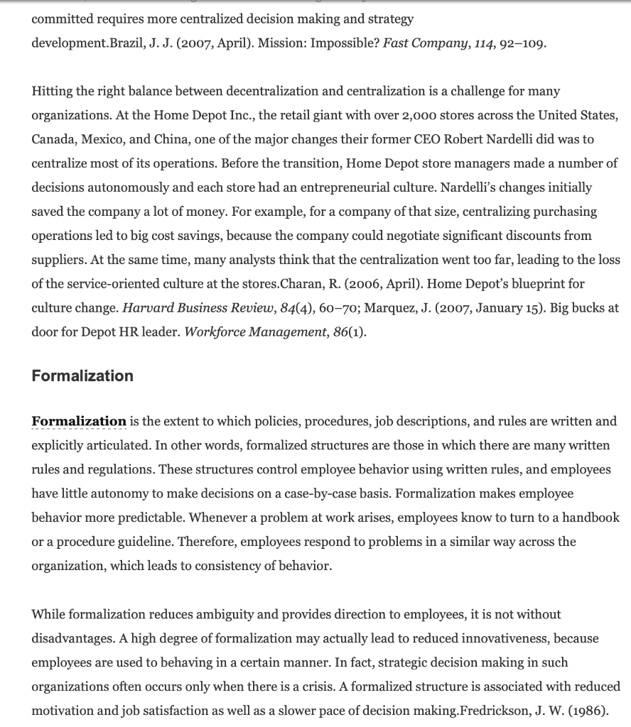 Most people assume that hierarchy and managers