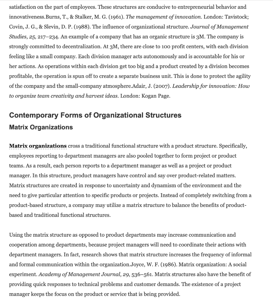 Most people assume that hierarchy and managers